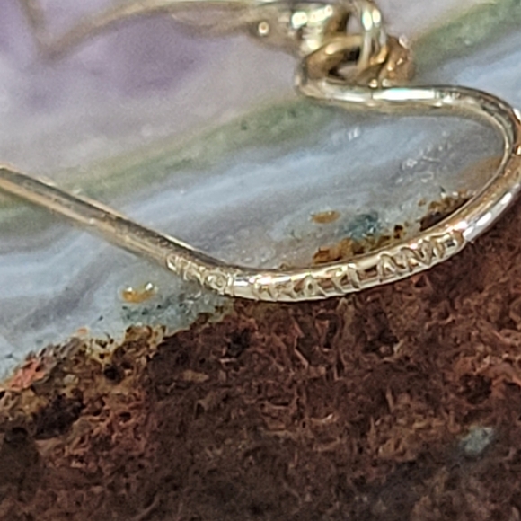 Twist Drop Earrings. - Picture 6 of 8